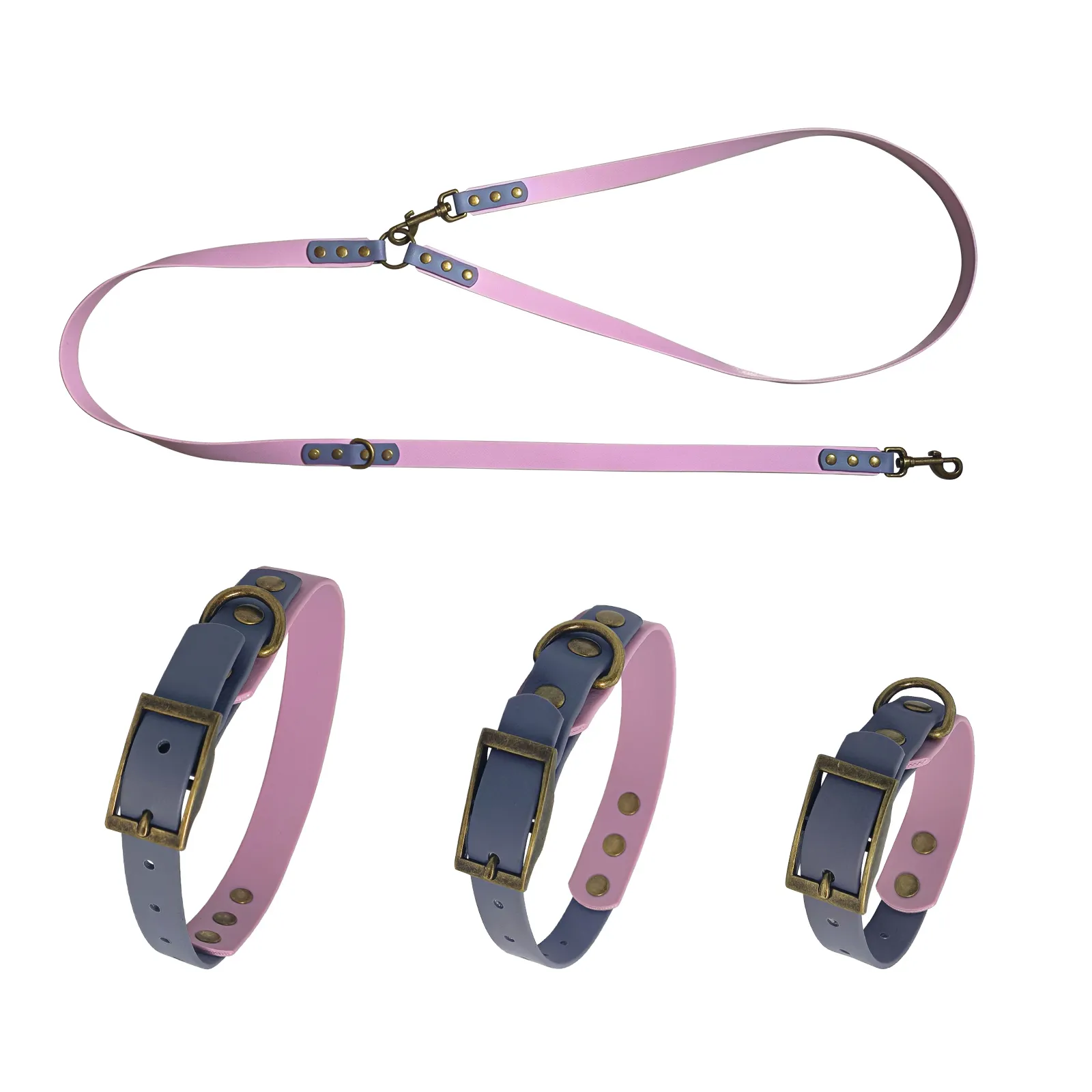 Personalized Retractable Dog Leash Purple Wholesale - 3