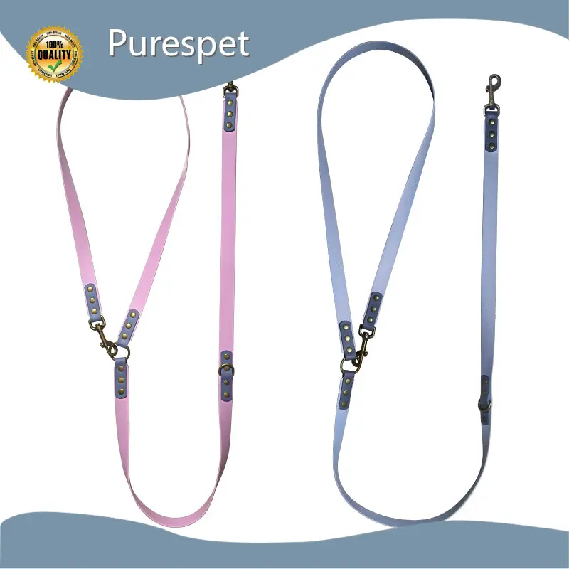 Personalized Retractable Dog Leash Purple Wholesale - 1