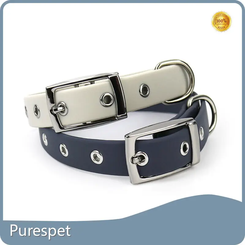 Personalised Puppy Collar PVC Coating Webbing by 1