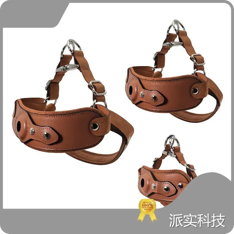 Airtag Harness Full Grain Cow Leather Products Wholesale - Purespet 1