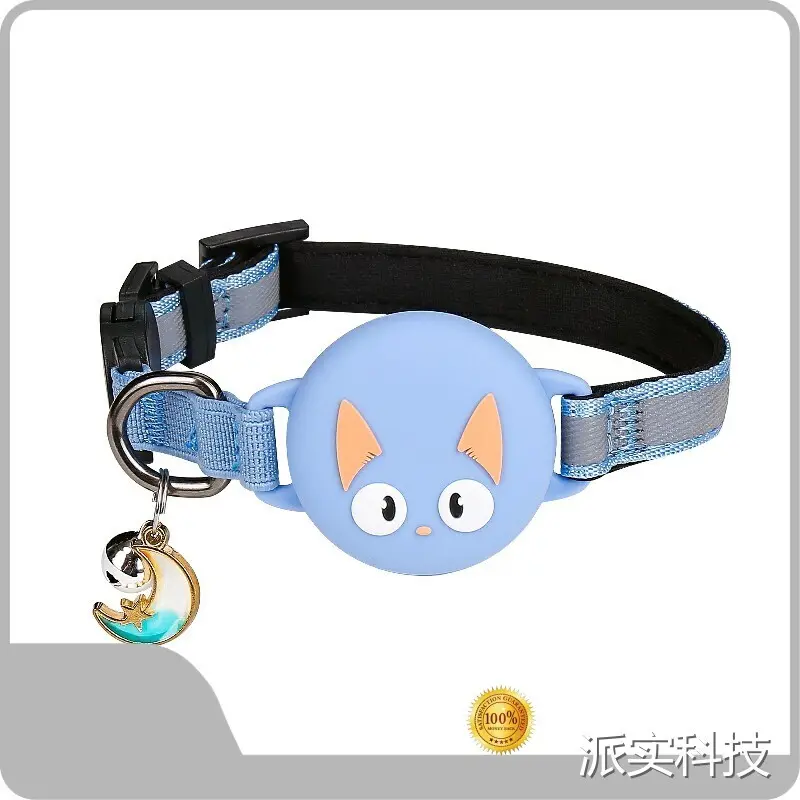 Cat Apple Airtag Collar 20~25 Days AirTag Cat Collar Wholesale - Purespet 1
