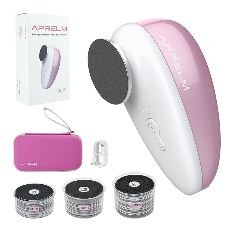 AprElm E5 1000RPM Electric Foot File & Callus Remover 1