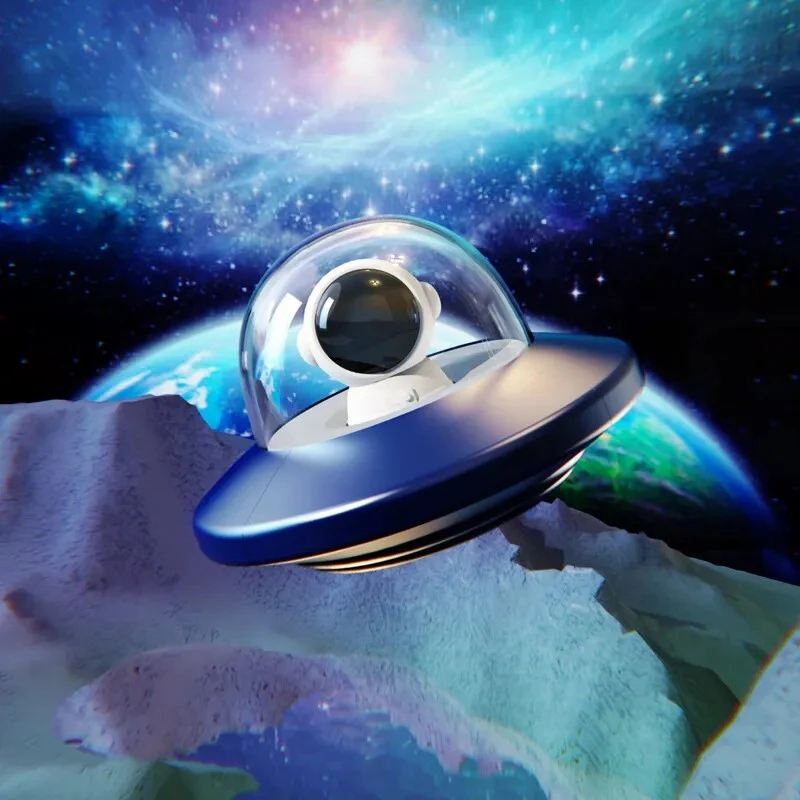 Lampada UFO Eye Care LED Luce notturna con sensore USB e temporizzazione remota Companion CE574 1