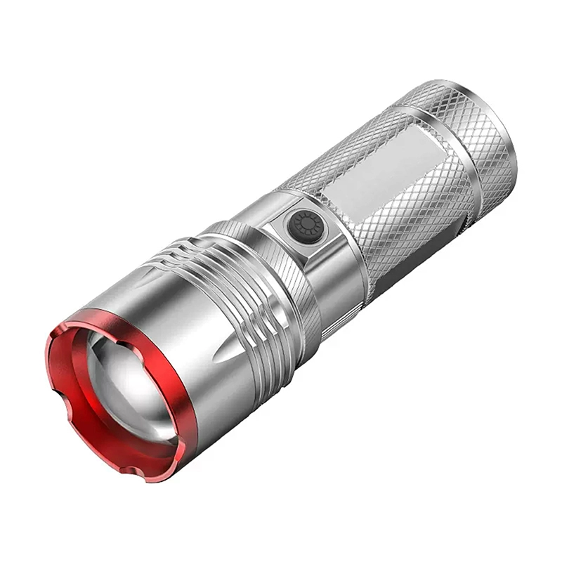 Linterna potente, linterna LED recargable para exteriores, táctica, para acampar, resistente al agua, HDT002 1