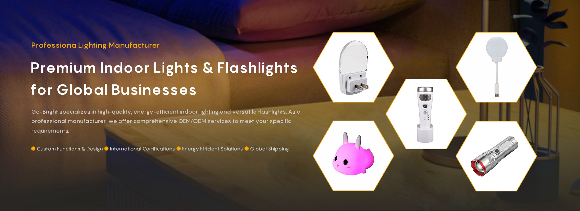 Since 2014Night Lights &amp; Flashlight  Manufacturer
                      
                      