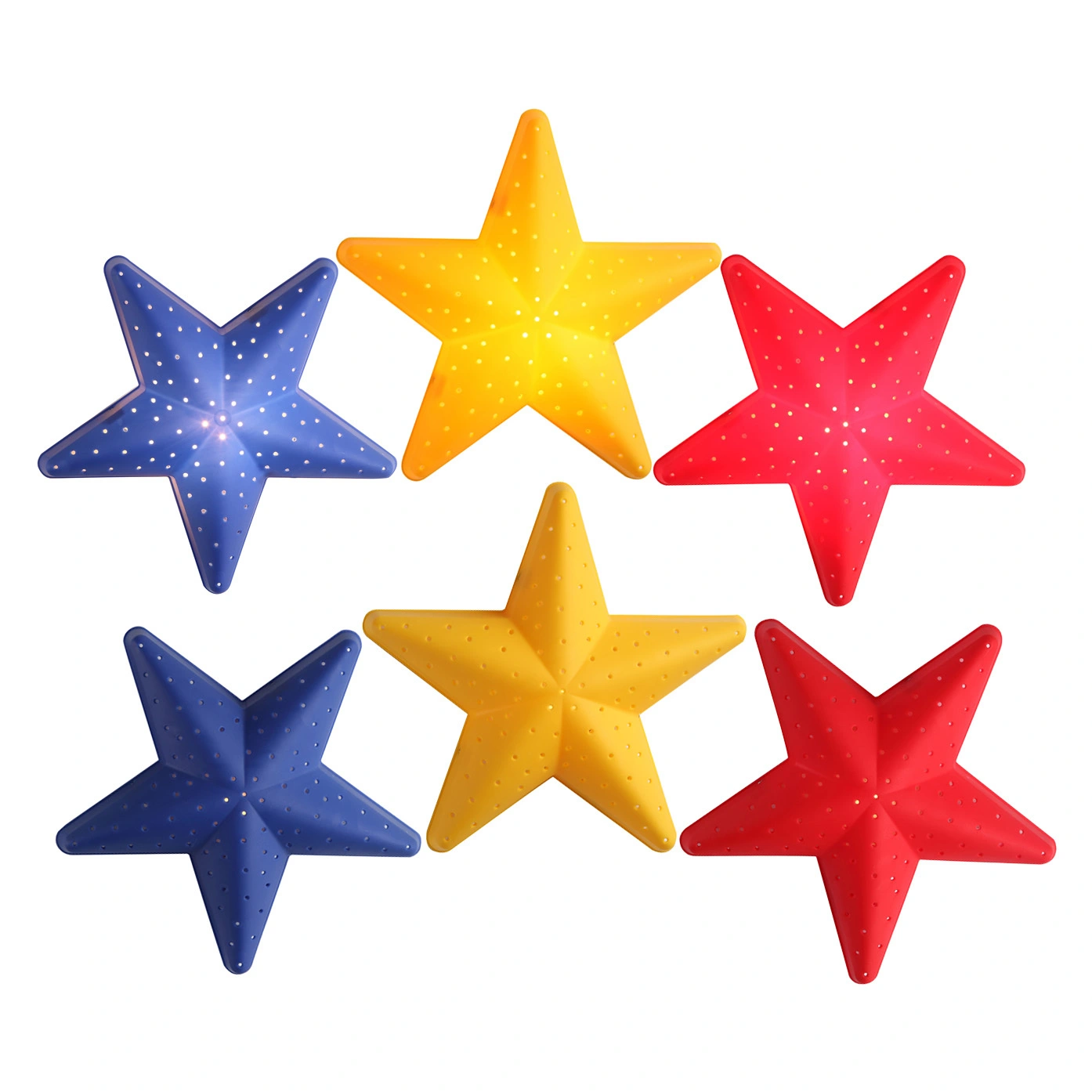 Lampada da soffitto a LED Go-Bright 3D con luce notturna con interruttore on/off, proiettore di luce notturna a forma di stella per bambini, BD003 1