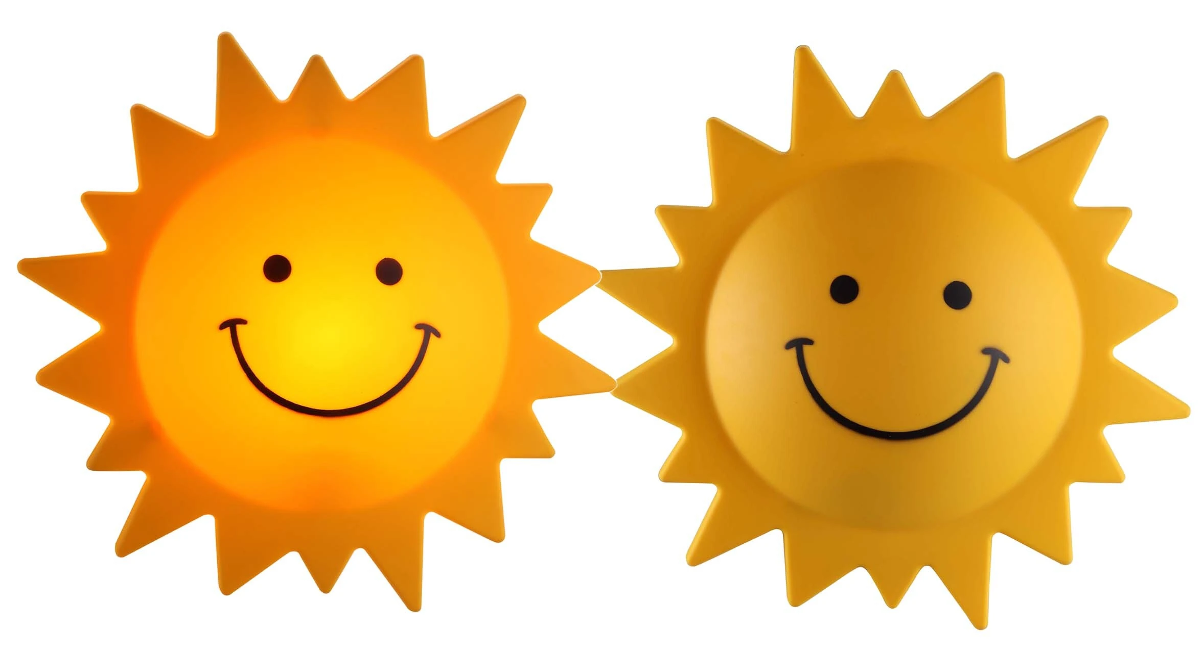 Go-Bright BD010 Applique murale LED en forme de soleil pour décoration intérieure, veilleuse solaire, cadeaux pour enfants 1