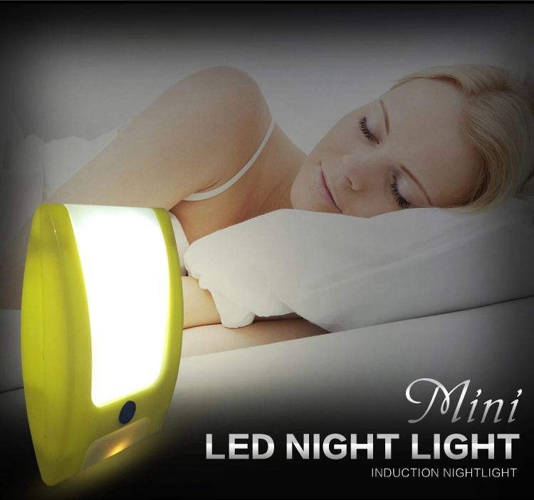 SAA054 Modern Mini Night Light for Kids and Babies OEM LED with Dusk to Dawn Sensor Night Lamp ABS Plug-In Power Supply 1