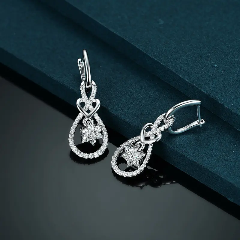 quality gold drop earrings for girlfriend 2