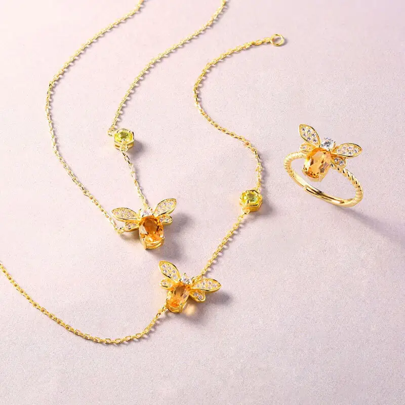 Joacii beautiful flower necklace design for women 4