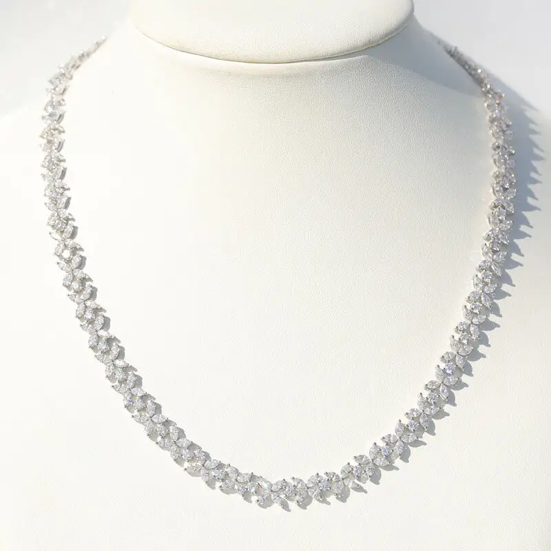 pretty simple necklace design for lady 4