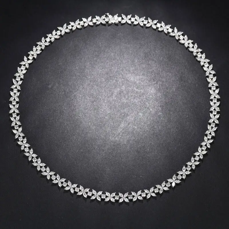 pretty simple necklace design for lady 6