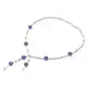 Joacii luxury custom silver necklace design for girl 2