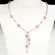 Joacii luxury custom silver necklace design for girl 8