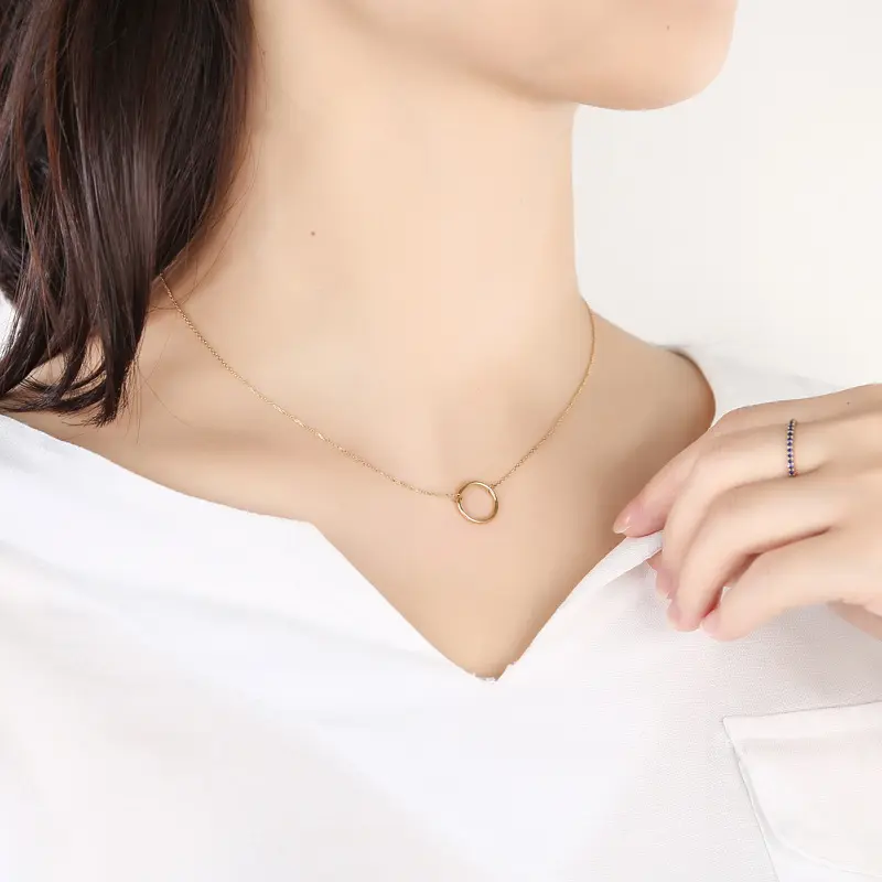 Joacii simple necklace promotion for women 4