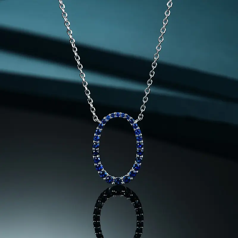 Joacii sapphire necklace with good price for girl1 3
