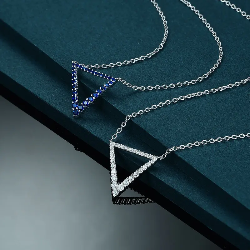 Joacii pretty custom silver necklace with good price for lady 4
