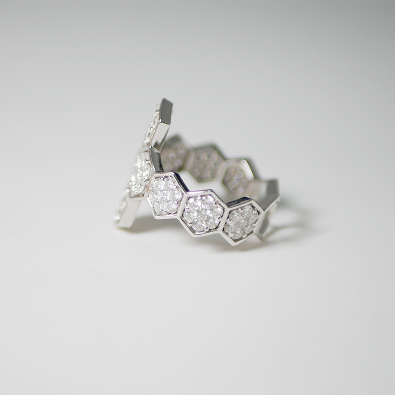 Joacii quality couple rings silver directly sale for wedding 3