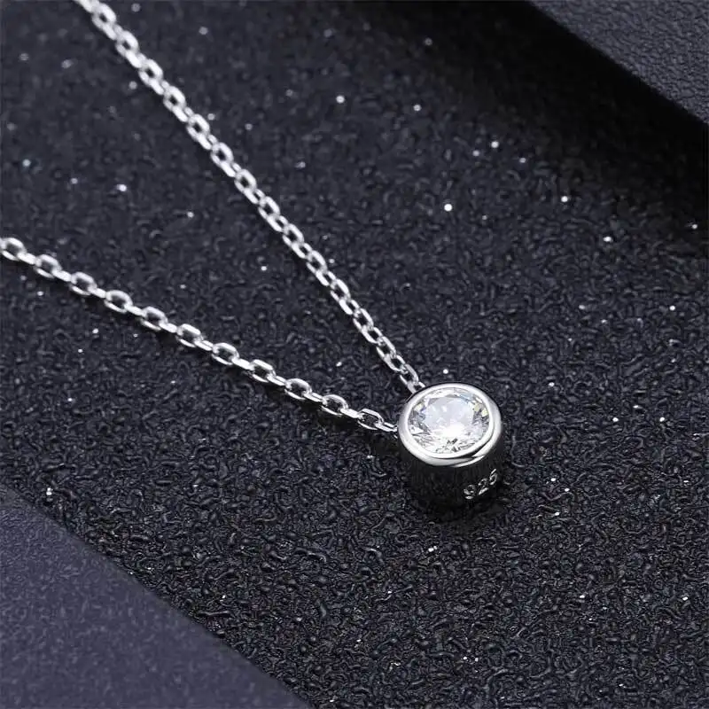 Joacii custom silver necklace with good price for female 2