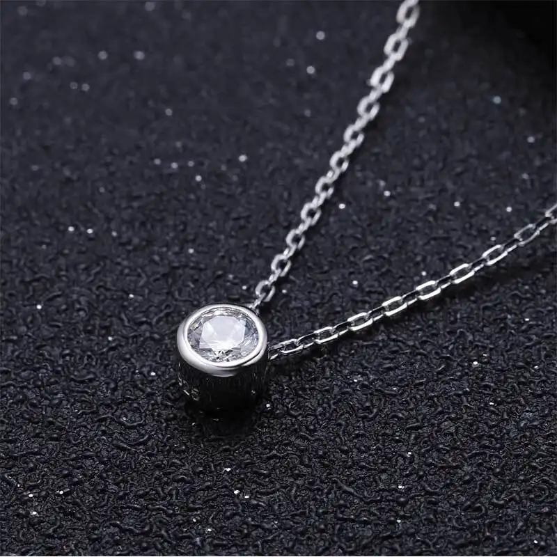 Joacii custom silver necklace with good price for female 4