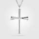 Joacii beautiful custom silver necklace design for girl 2