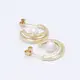 elegant pearl ring gold supplier for women 3