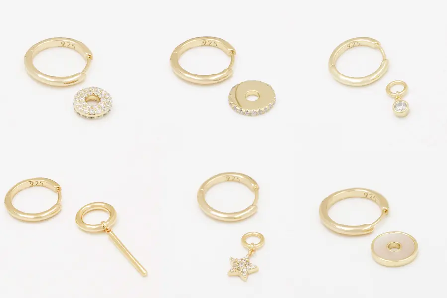 Joacii gold drop earrings on sale for women 5