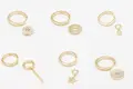 Joacii gold drop earrings on sale for women 5