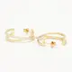quality white gold hoop earrings for girlfriend 2