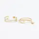 quality white gold hoop earrings for girlfriend 3