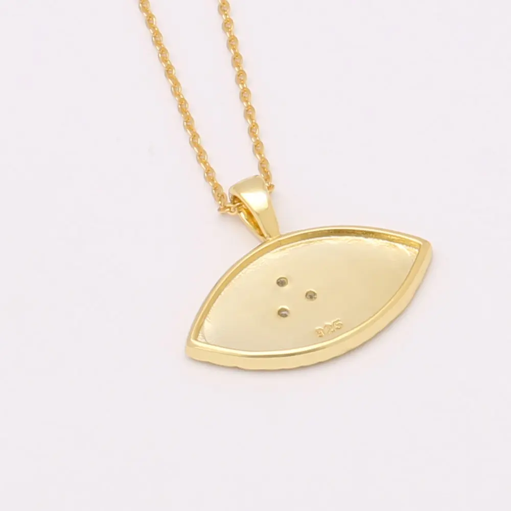 Joacii white gold diamond necklace promotion for women 5