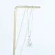 elegant white gold diamond necklace design for female 6