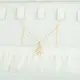elegant white gold diamond necklace design for female 8