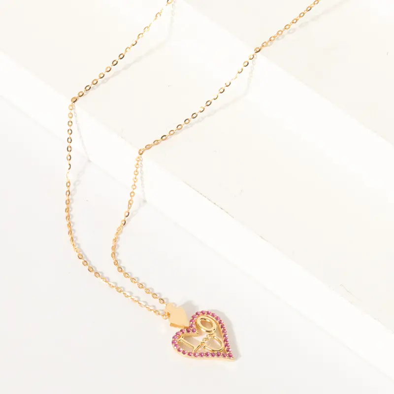 beautiful wholesale gold necklaces promotion for female 6
