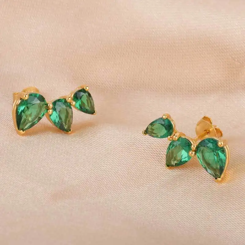 Joacii quality gold drop earrings on sale for wife 3