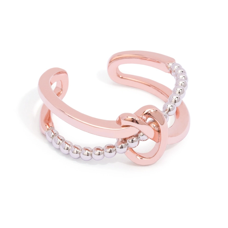 Silver Love Knot Ring 1