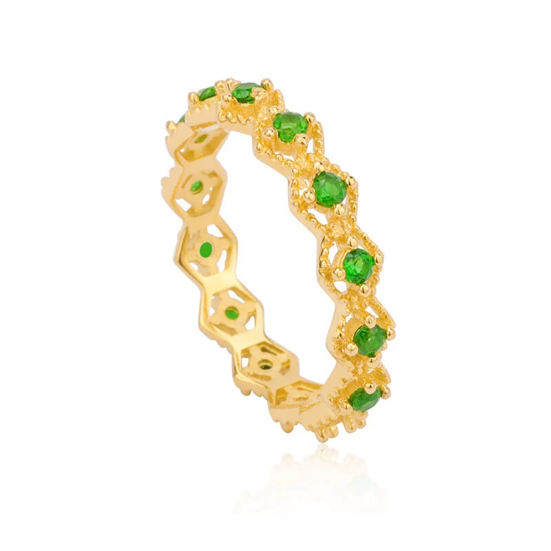 Diopside Ring Band 1