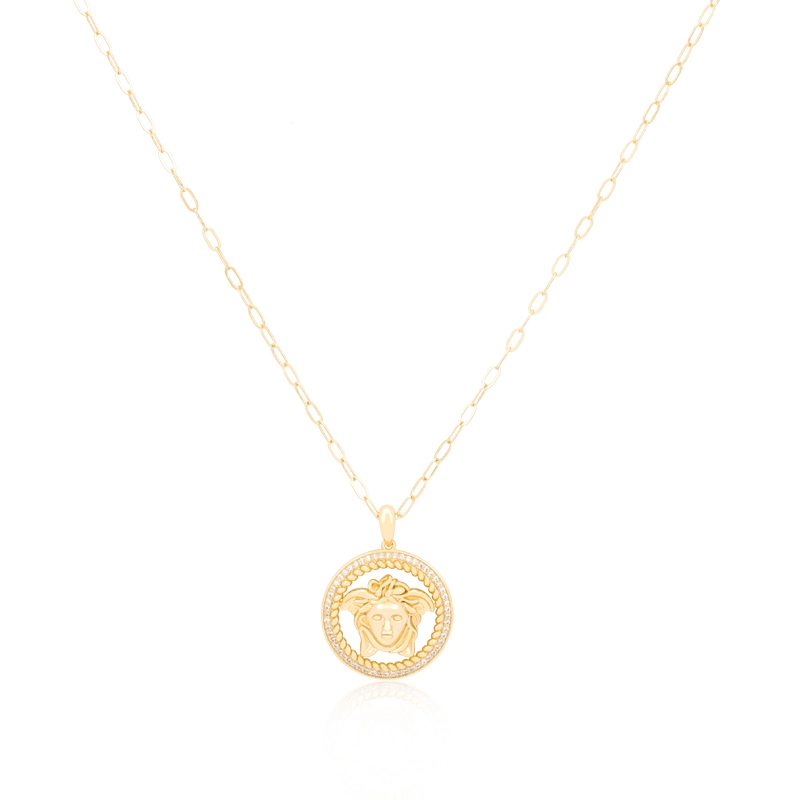 Medusa Coin Necklace 1