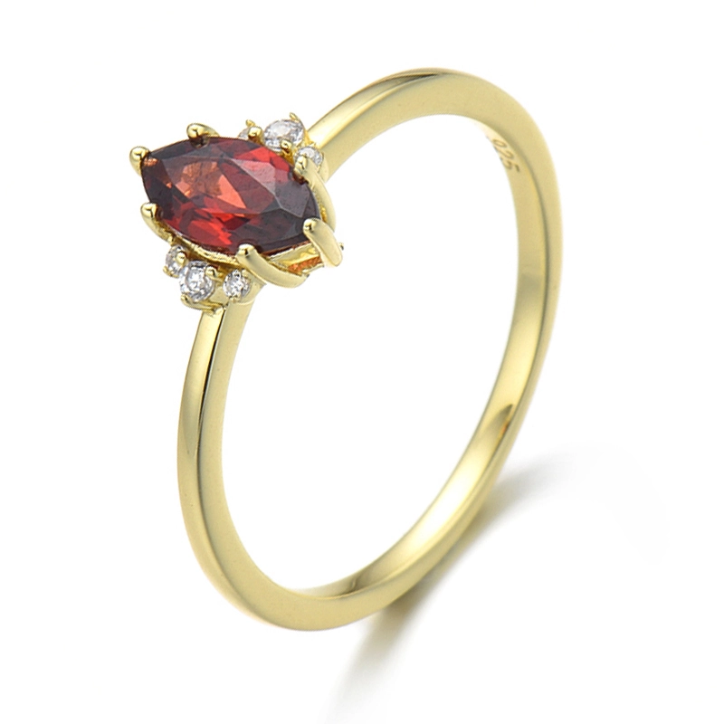 Garnet Marquise Ring 1