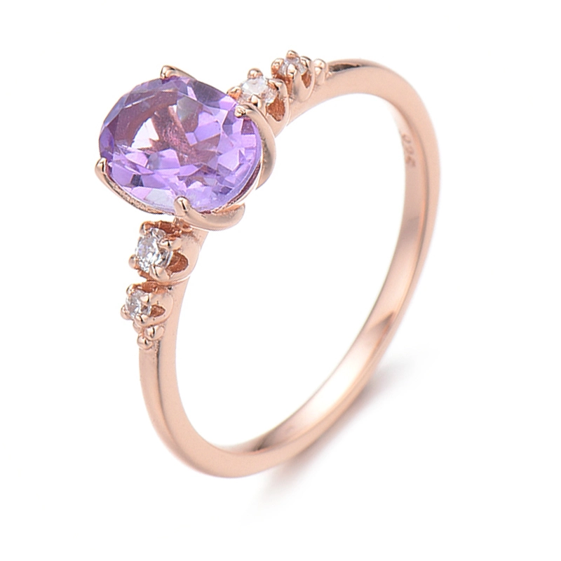 Oval Amethyst Ring 1
