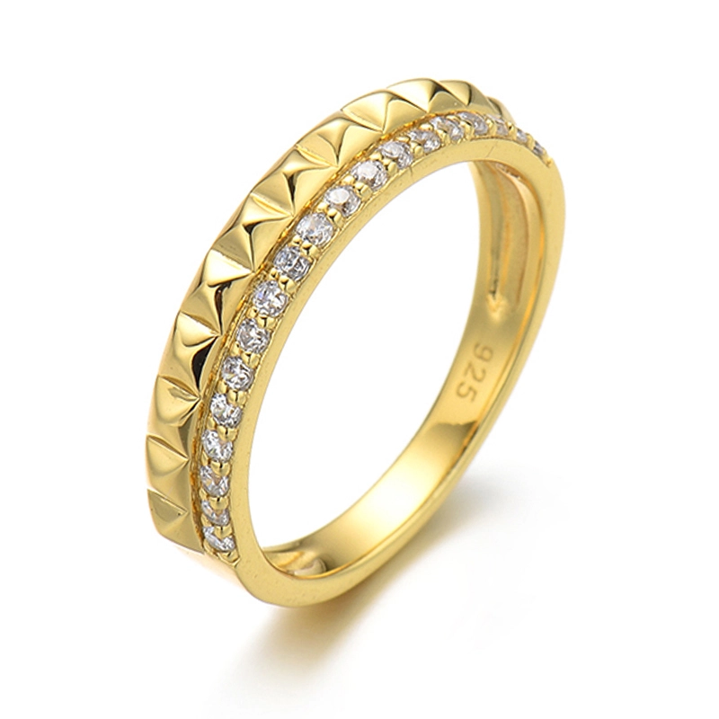 Double Row Wedding Band 1