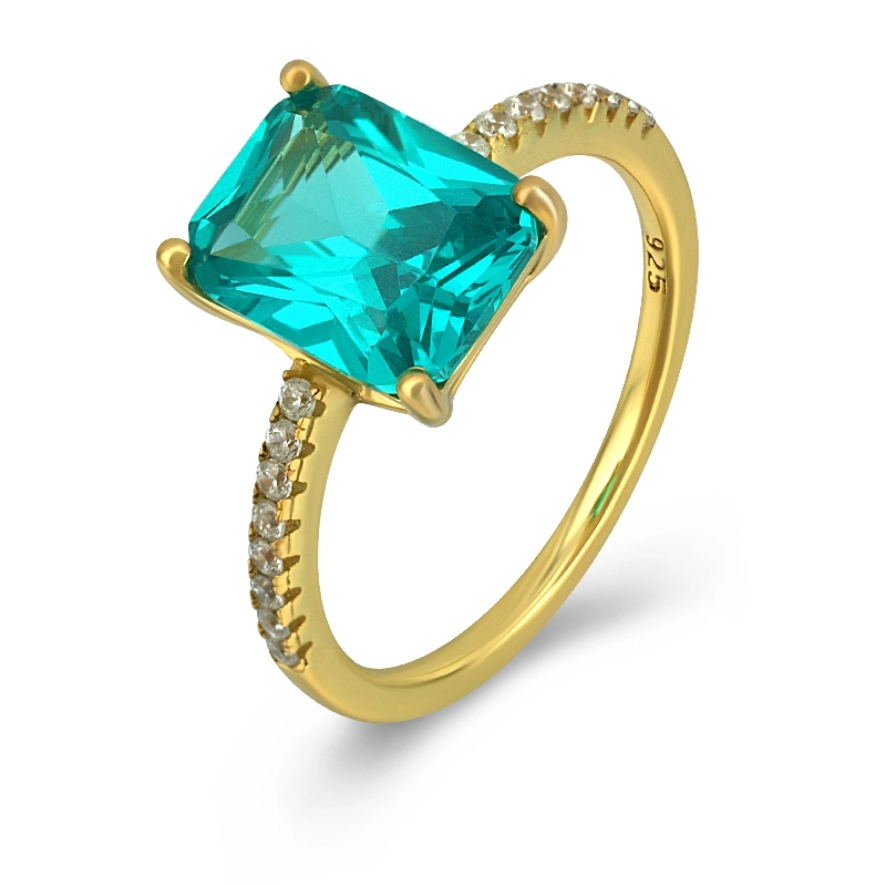 Octagon Paraiba Ring 1