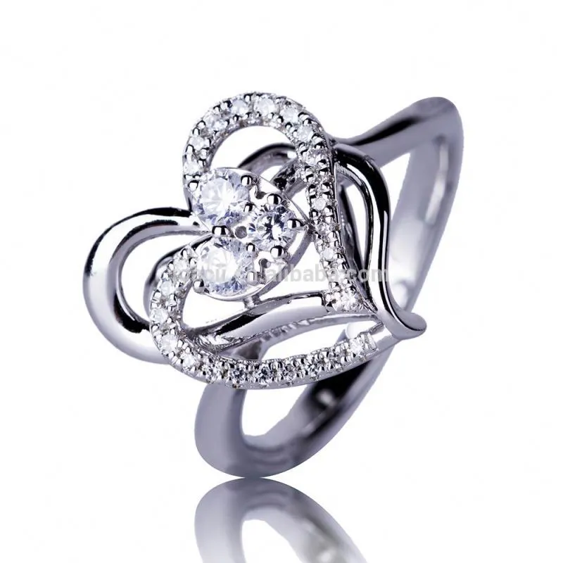 Joacii Women Fashion Silver Jewelry Engagement New Model Ring With Anillo 1
