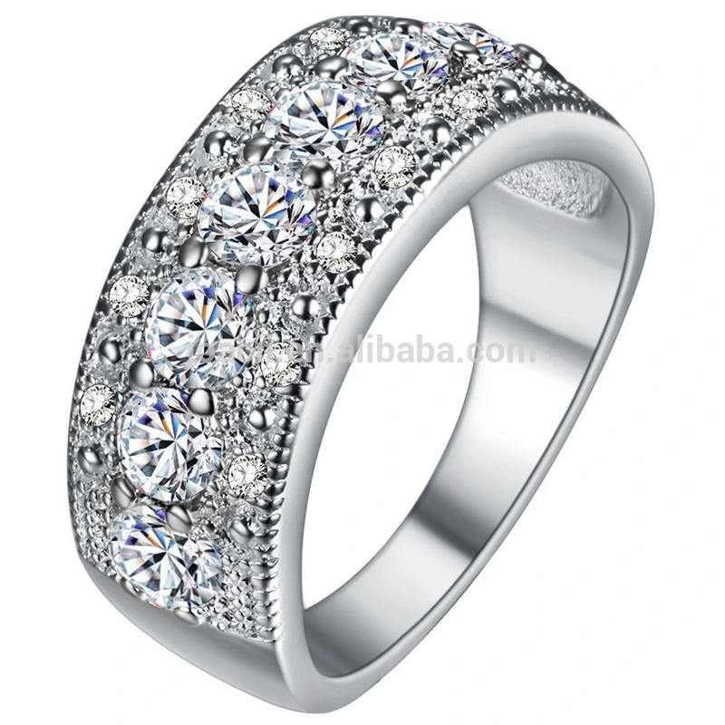 Joacii Customs Jewelry 18K Plated 925 Sterling Silver Diamond Ring 4A Grade Cz Stones 1