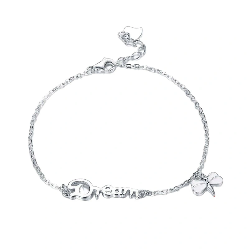 Joacii Women Simple Fashion 925 Sterling Silver Chain Link Bracelets 1
