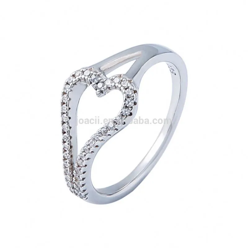 Joacii 925 Diamond Engagement Sterling Silver Ring Jewelry Women With Joias Banhadas A Ouro 1