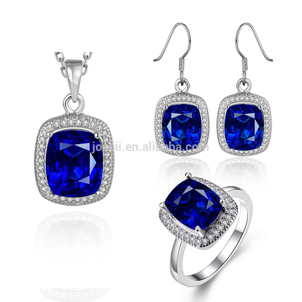 Joacii New Arrival 925 Sterling Silver Wedding Jewelry Sets with AAA CZ Zircon Stones 1