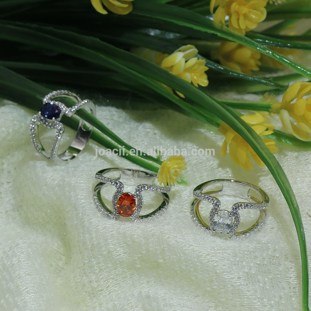 Joacii S925 Big Gemstone Women'S Rings 1