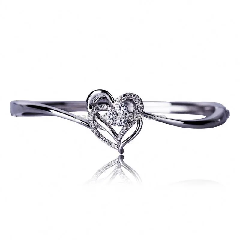 Joacii Customs Jewelry 925 Sterling Silver Bracelet Fashion Style Gold PlatingBracelet For Women With Braccialetto 1