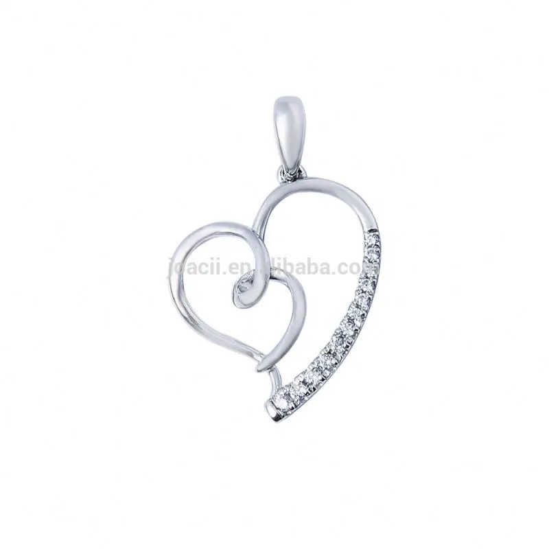 925 Silver Necklace Heart Pendant With Schmuck 1